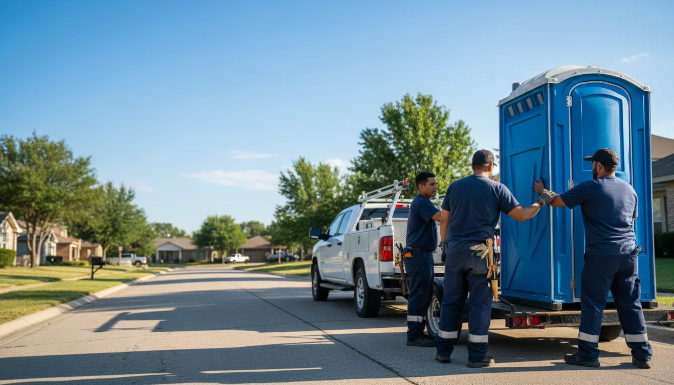 Portable Toilet Rental in Serafina, NM near me